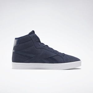 Adidasy Damskie Reebok Royal Complete 3.0 Mid Granatowe/Białe PL 41XGSAM